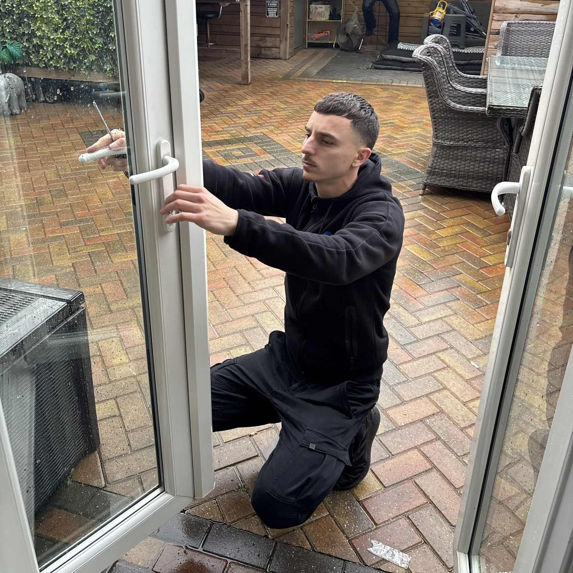 MAS Locksmiths engineer carrying out lock work, locksmith in Putney