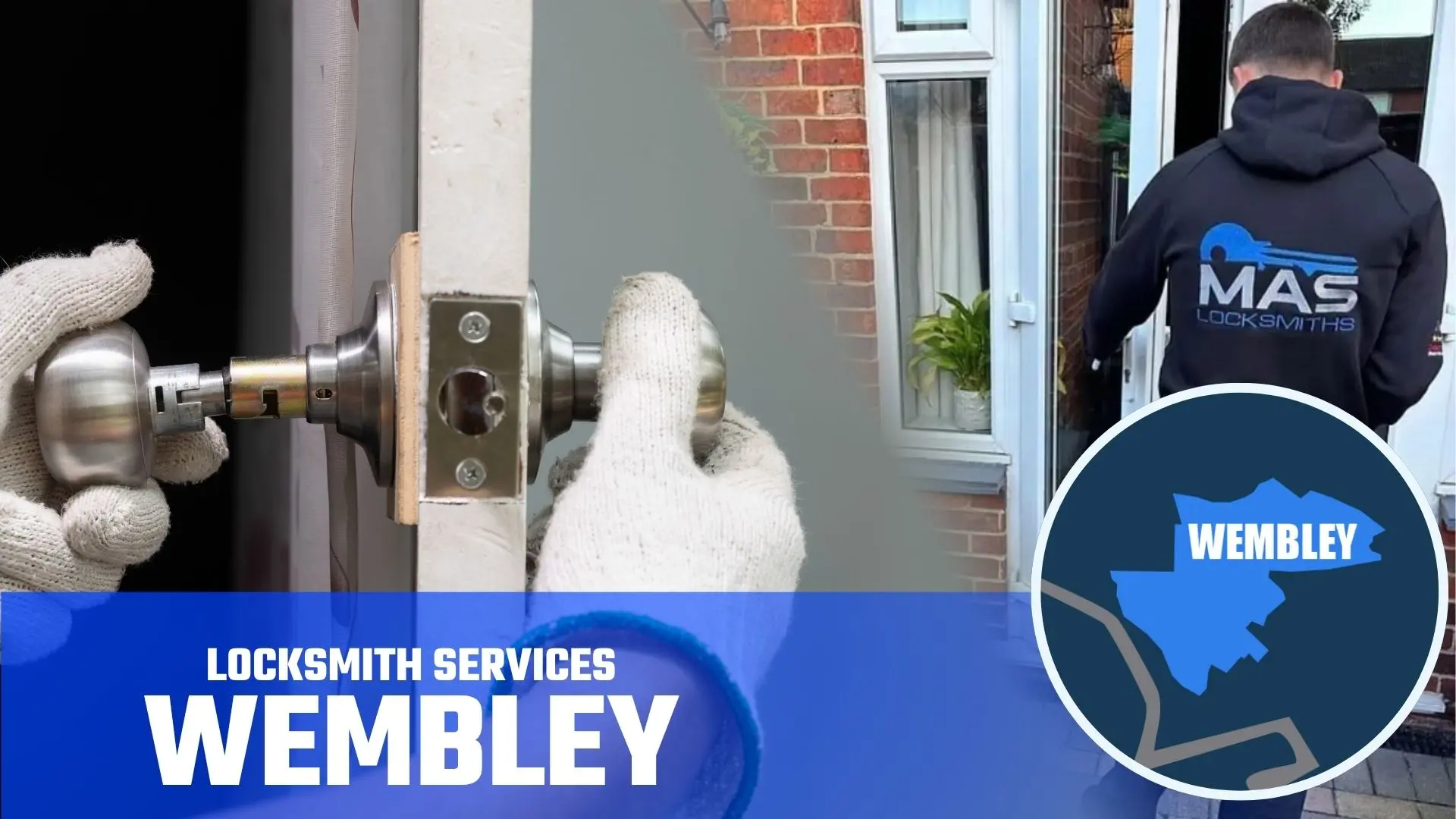 Locksmith Wembley for lockouts, lock changes and repairs. Fast local help for homes, shops and offices across Wembley.